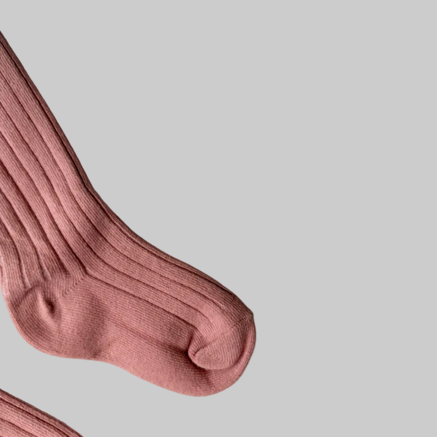 Pink-yellow Line Sock