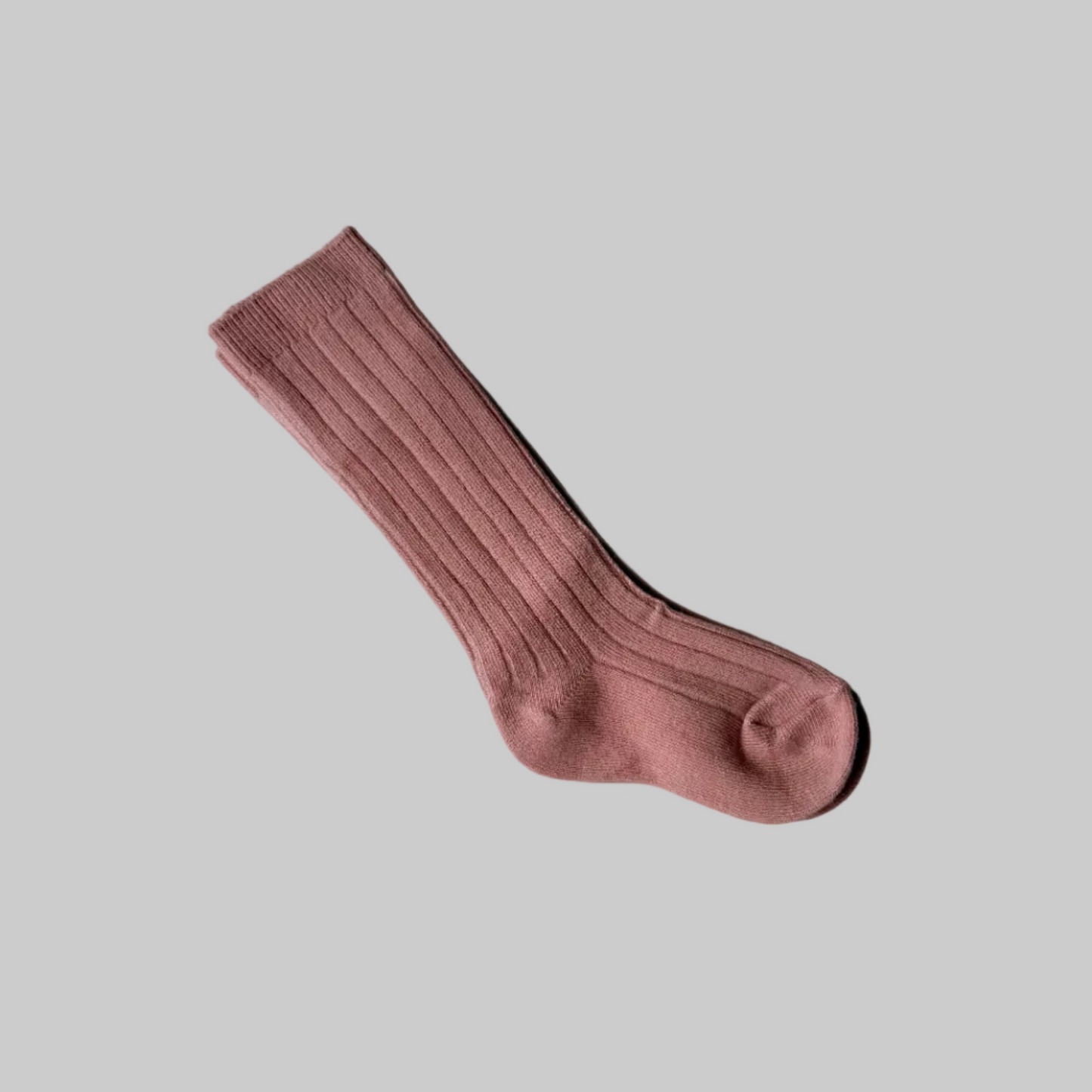 Pink-yellow Line Sock